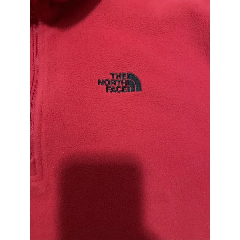 The North Face Fleece Mens Large Glacier Polartec 1/4 Zip Pullover
